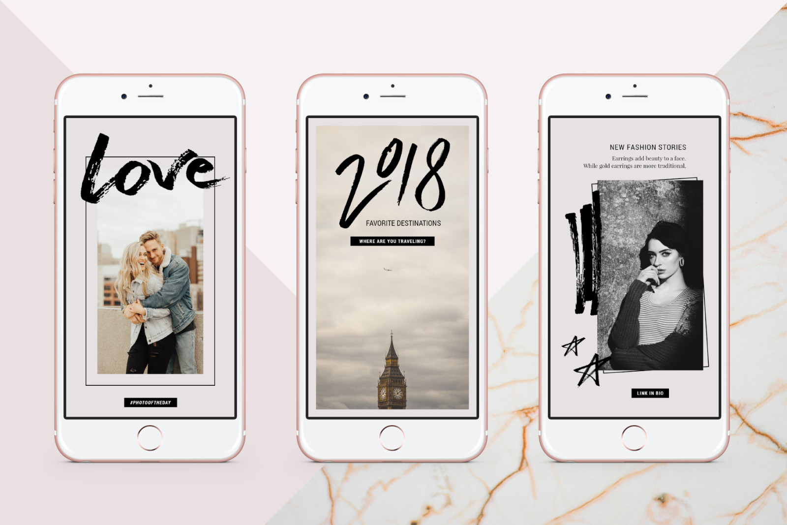 ANIMATED Modern Instagram Story Templates