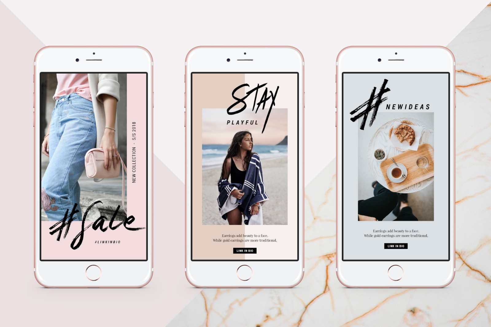 ANIMATED Modern Instagram Story Templates