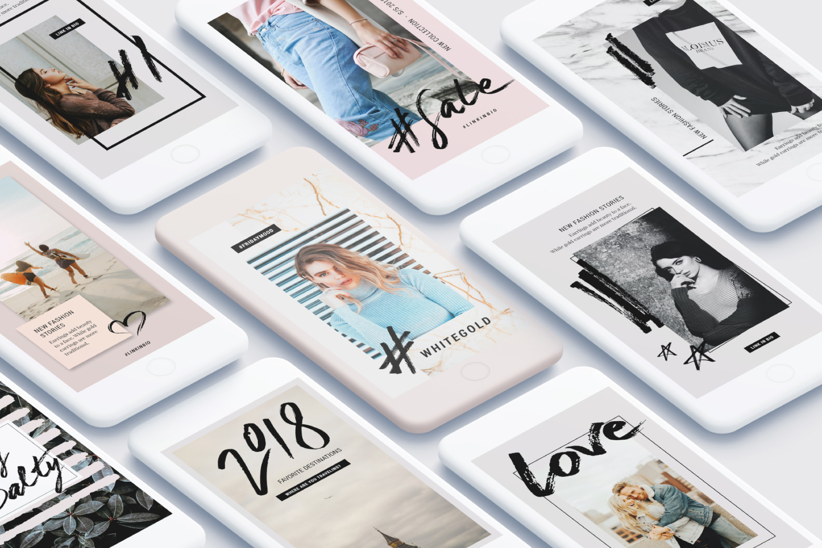 ANIMATED Modern Instagram Story Templates ANIMATED Modern Instagram Story Templates
