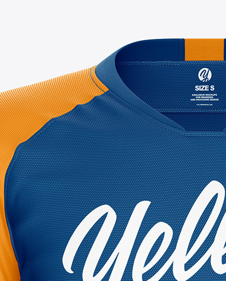 Men’s Soccer Jersey Mockup - Front View