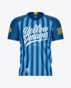 Men’s Soccer Jersey Mockup - Front View