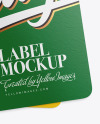 Two Paper Labels Mockup