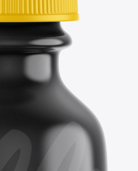 Glossy Dropper Bottle Mockup