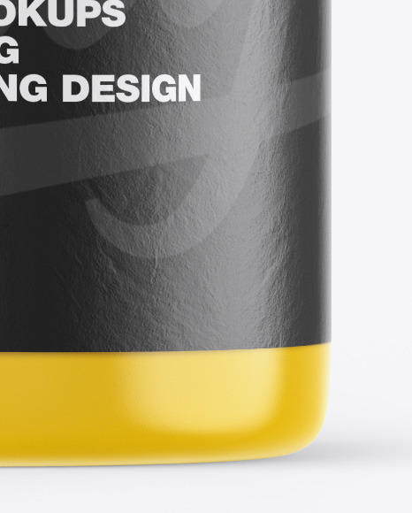 Glossy Dropper Bottle Mockup