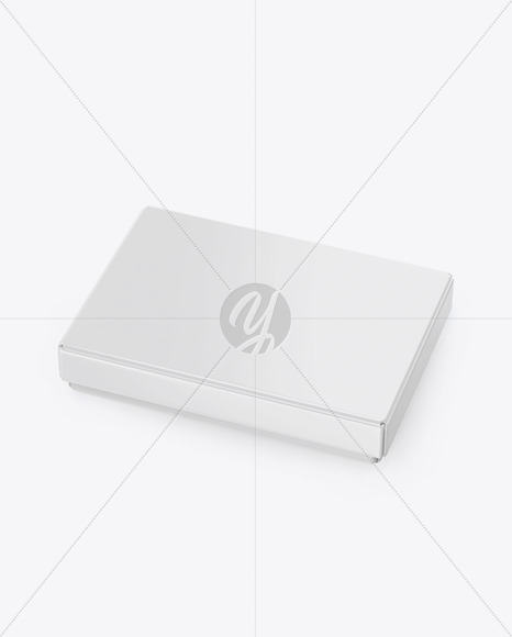 Glossy Gift Box Mockup