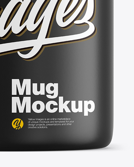 Matte Coffee Cup Mockup