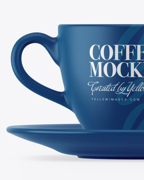 Ceramic Coffee Cup Mockup