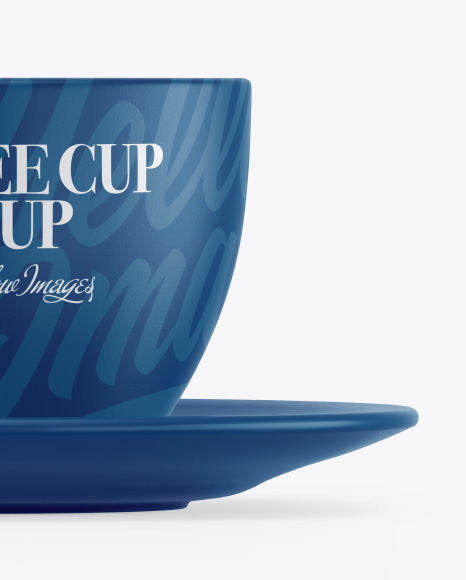 Ceramic Coffee Cup Mockup