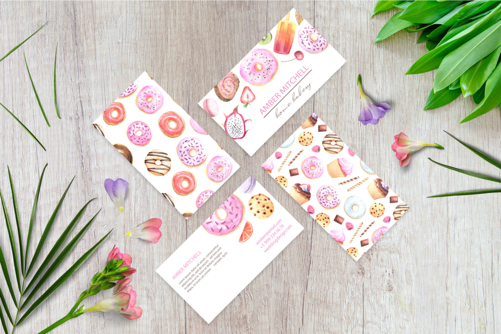 Watercolor Fruits & Desserts Vol.2 Watercolor Fruits & Desserts Vol.2