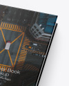 Hardcover Book w/ Textured Cover Mockup