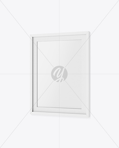 Glossy Photo Frame Mockup