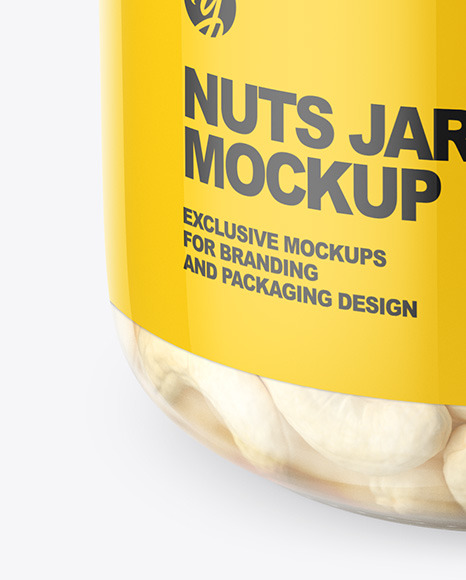 Cashew Jar Mockup