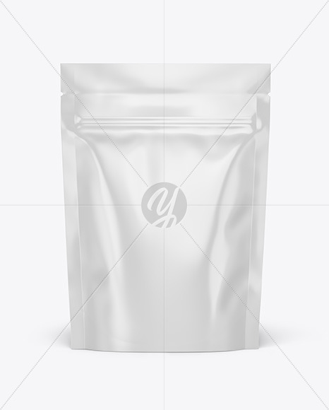 Glossy Stand-up Pouch Mockup