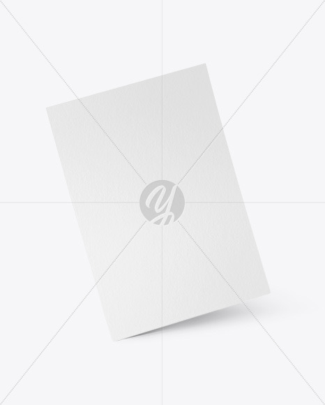 A4 Paper Mockup