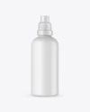 Matte Glass Bottle Mockup