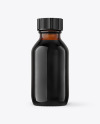 50ml Amber Glass Bottle Mockup