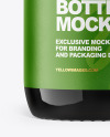 50ml Amber Glass Bottle Mockup 50ml Amber Glass Bottle Mockup