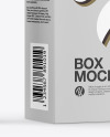 Matte Cosmetic Tube with Box Mockup