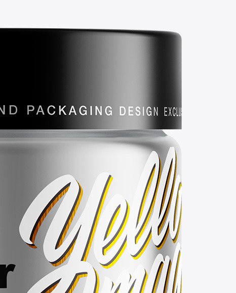 Metallic Cream Jar Mockup