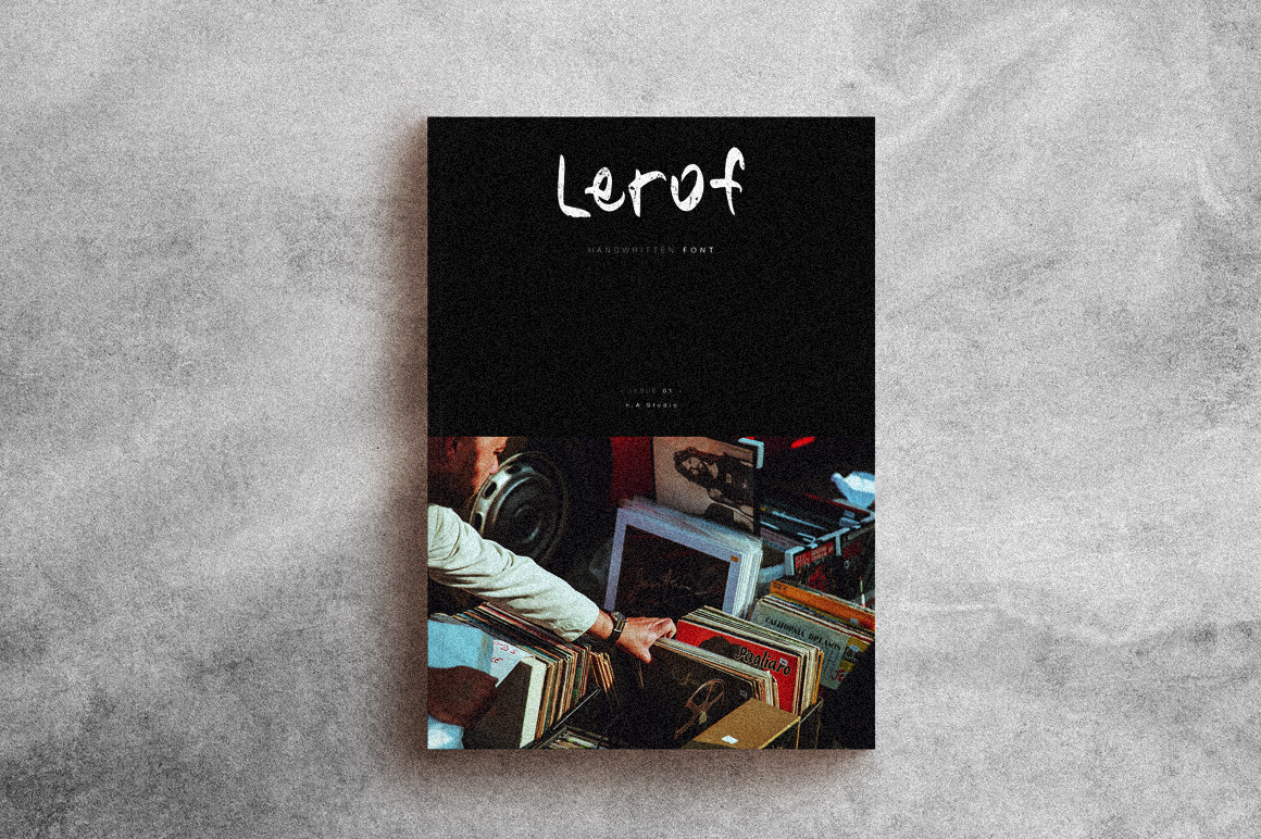 Lerof Font Lerof Font