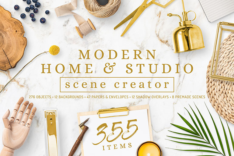 Modern Home &amp; Studio Scene Creator