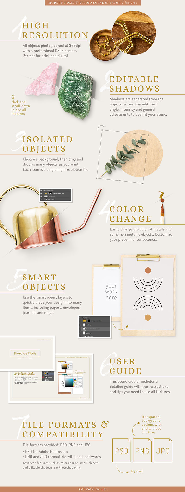 Modern Home & Studio Scene Creator Modern Home & Studio Scene Creator