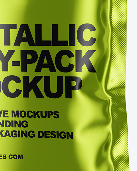 Metallic Doy-Pack Mockup