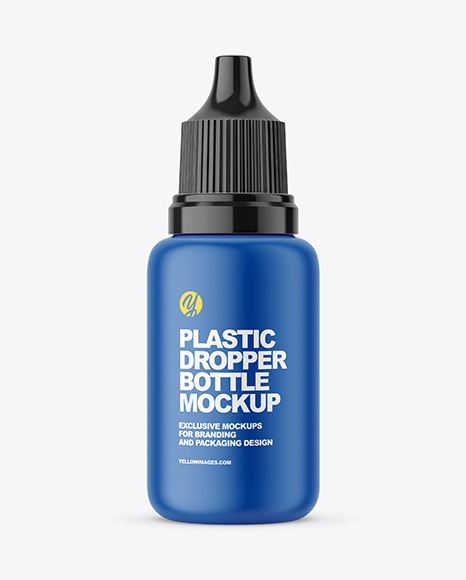 Plastic Dropper Bottle Mockup - Plastic+Dropper+Bottle+