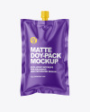 Matte Doy-Pack Mockup