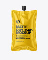 Matte Doy-Pack Mockup