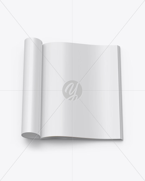 Glossy Magazine Mockup