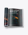 Glossy Magazine Mockup