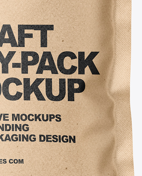 Kraft Doy-Pack Mockup