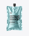 Matte Metallic Doy-Pack Mockup