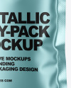 Matte Metallic Doy-Pack Mockup