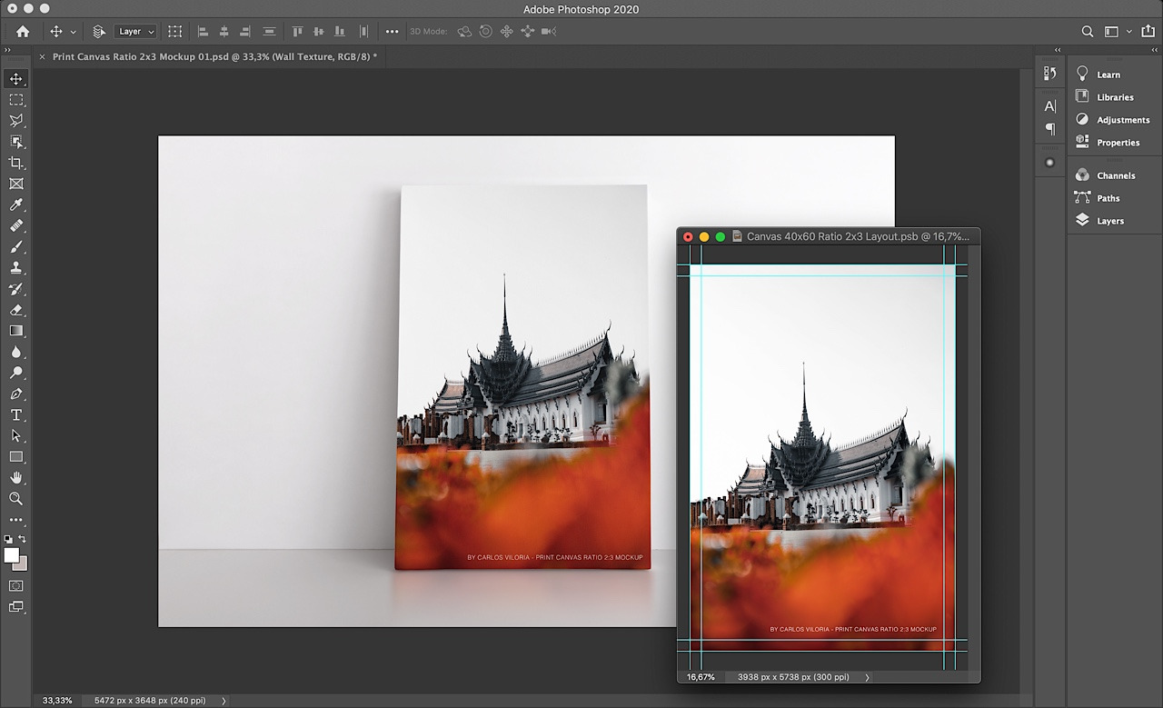 Portrait Canvas Ratio 2x3 Mockup 01 Portrait Canvas Ratio 2x3 Mockup 01