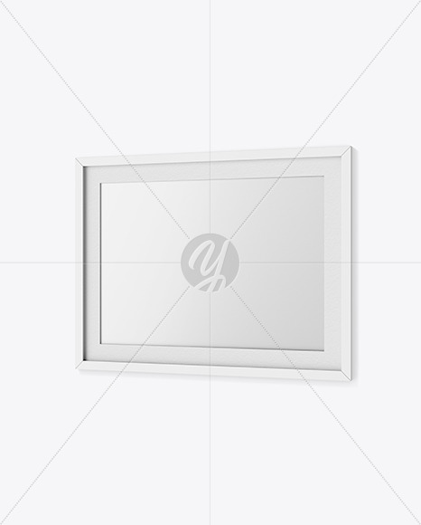 Glossy Photo Frame Mockup