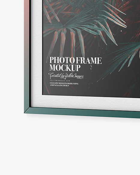 Matte Photo Frame Mockup