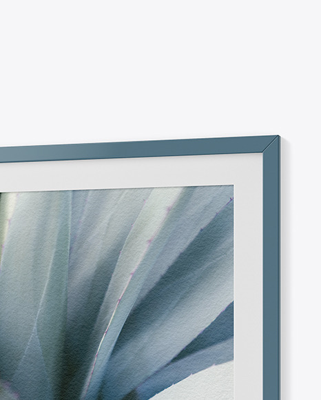 Textured Photo Frame Mockup