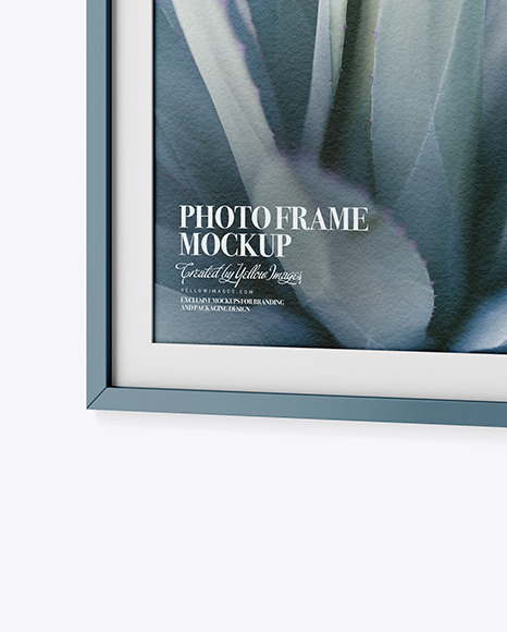 Textured Photo Frame Mockup