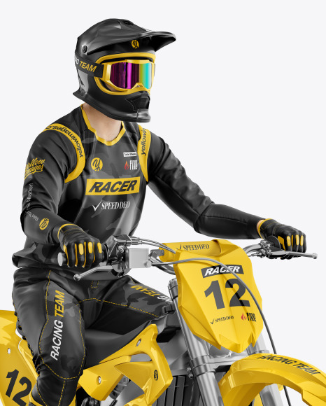 Motocross Racing Kit Mockup