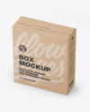 Kraft Box Mockup