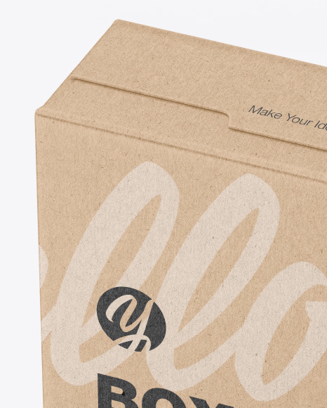 Kraft Box Mockup