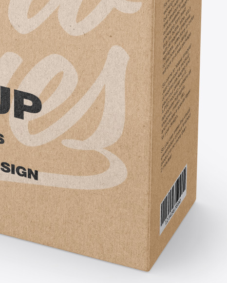 Kraft Box Mockup