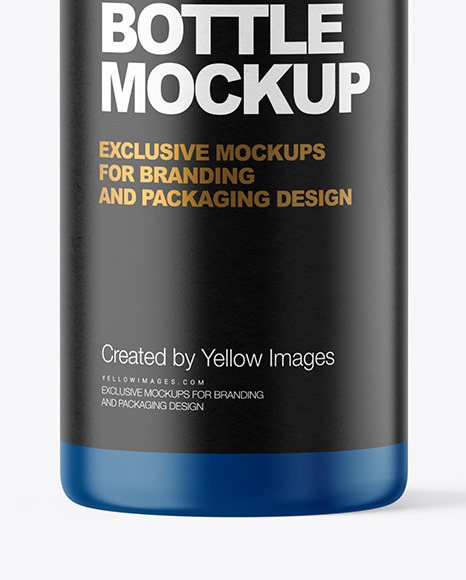 Matte Plastic Bottle with Pump Mockup Matte Plastic Bottle with Pump Mockup