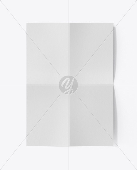 A4 Paper Mockup