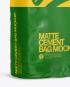 Matte Cement Bag Mockup