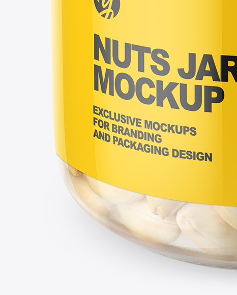 Peanut Jar Mockup