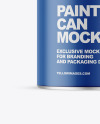 Matte Paint Can Mockup