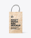 Kraft Paper Bag Mockup